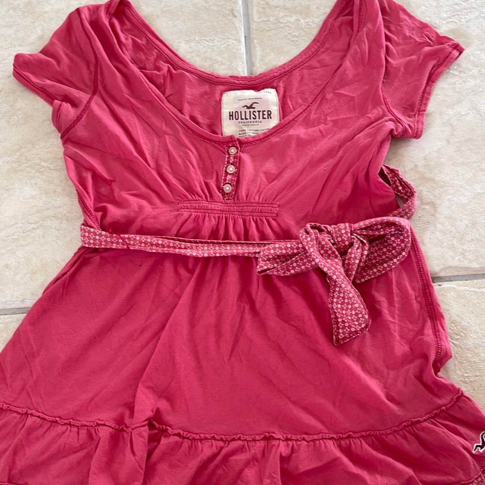 Hollister pink Size Large Blouse
